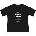 KEEP CALM AND 去踩踩草地 Women's Raglan Tee