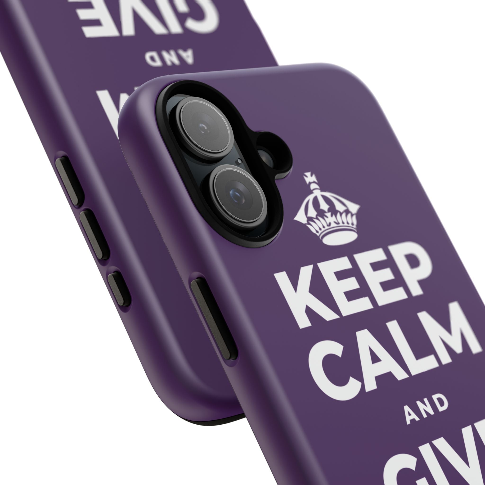 KEEP CALM AND GIVE THANKS DAILY Phone Case