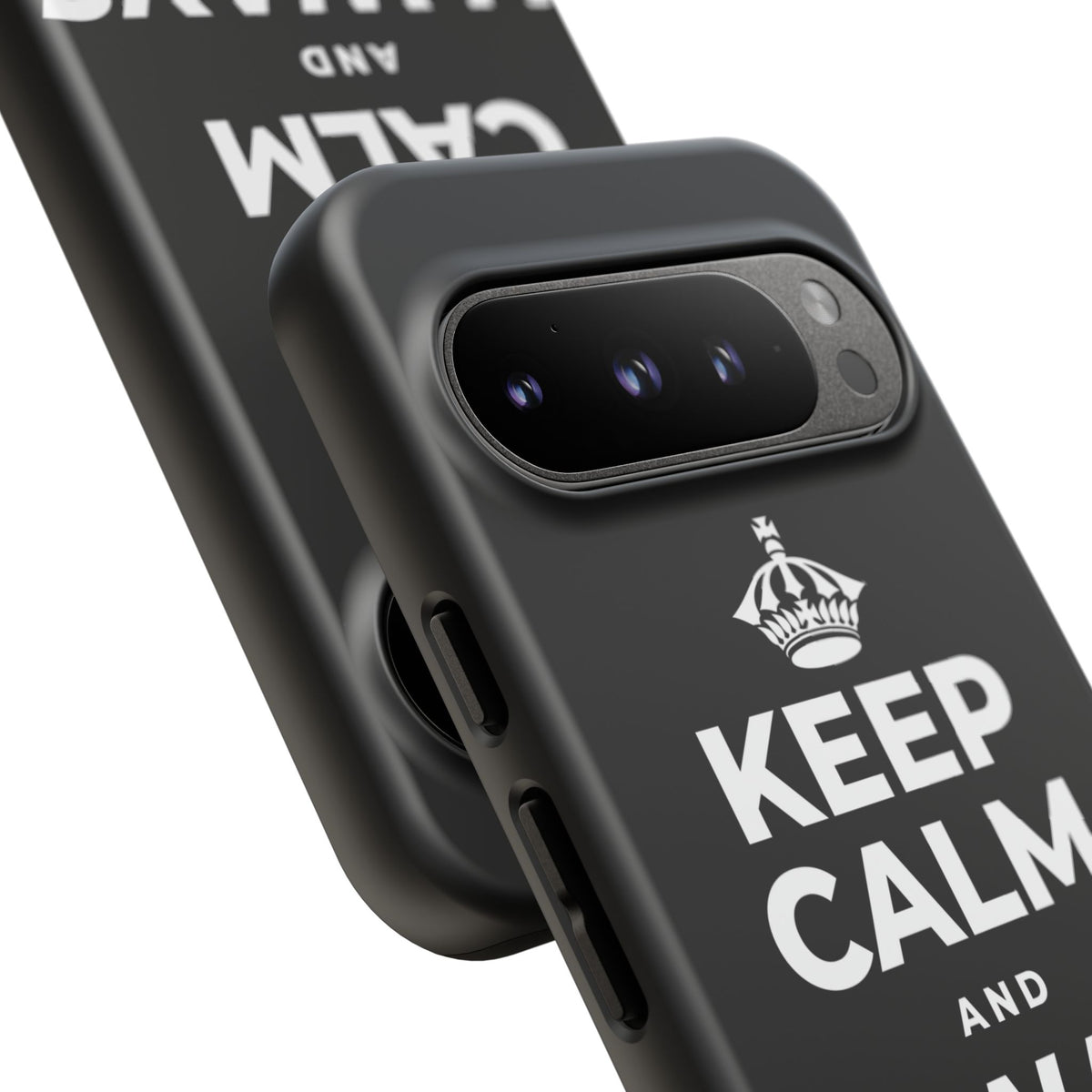 KEEP CALM AND ALWAYS BE 🦇MAN Phone Case