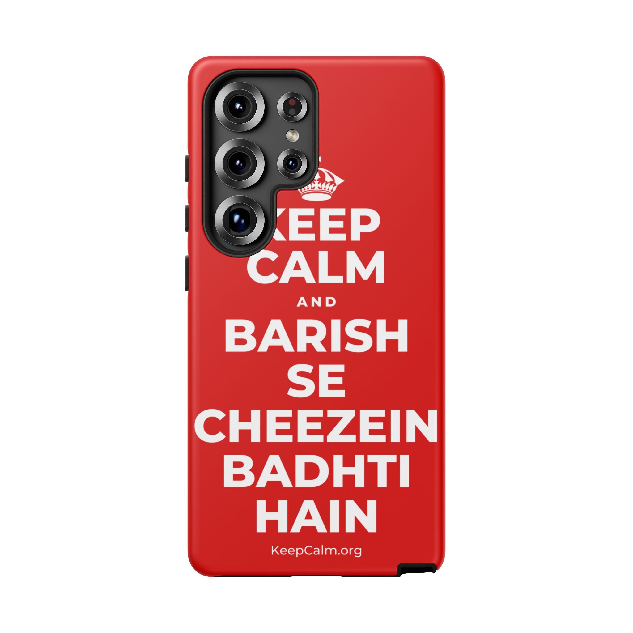 KEEP CALM AND BARISH SE CHEEZEIN BADHTI HAIN Phone Case