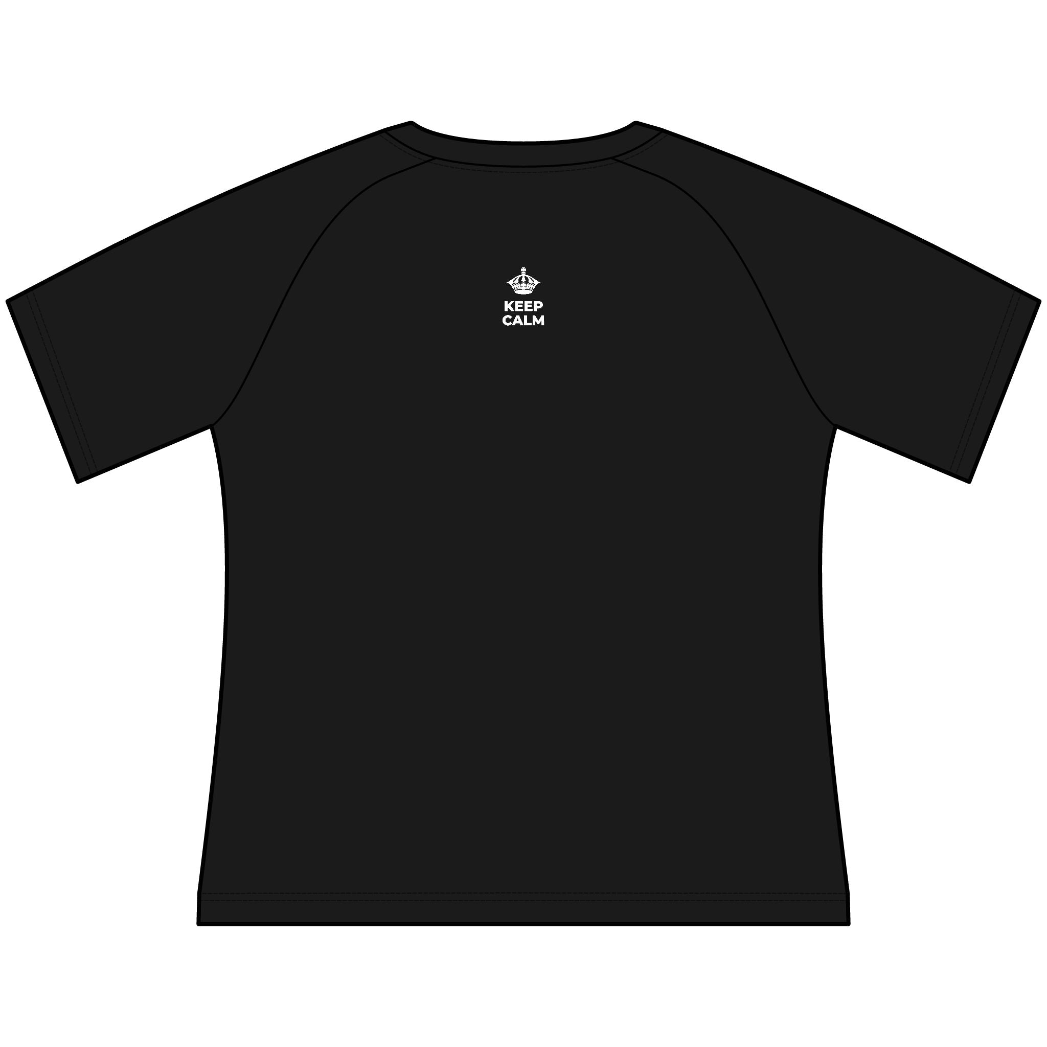 KEEP CALM AND ROCK THAT SMILE Women's Raglan Tee