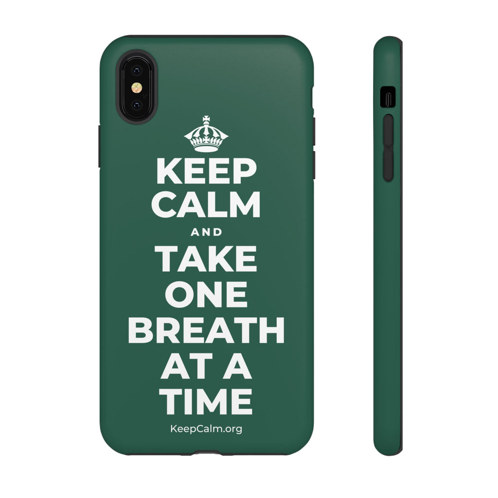 KEEP CALM AND TAKE ONE BREATH AT A TIME Phone Case