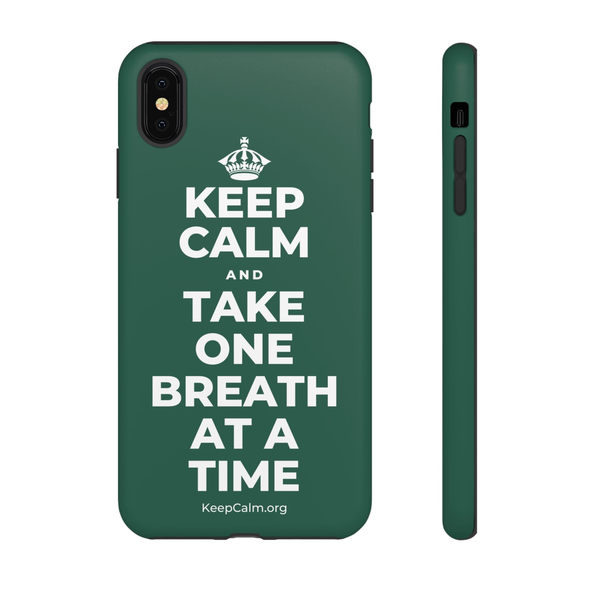 KEEP CALM AND TAKE ONE BREATH AT A TIME Phone Case
