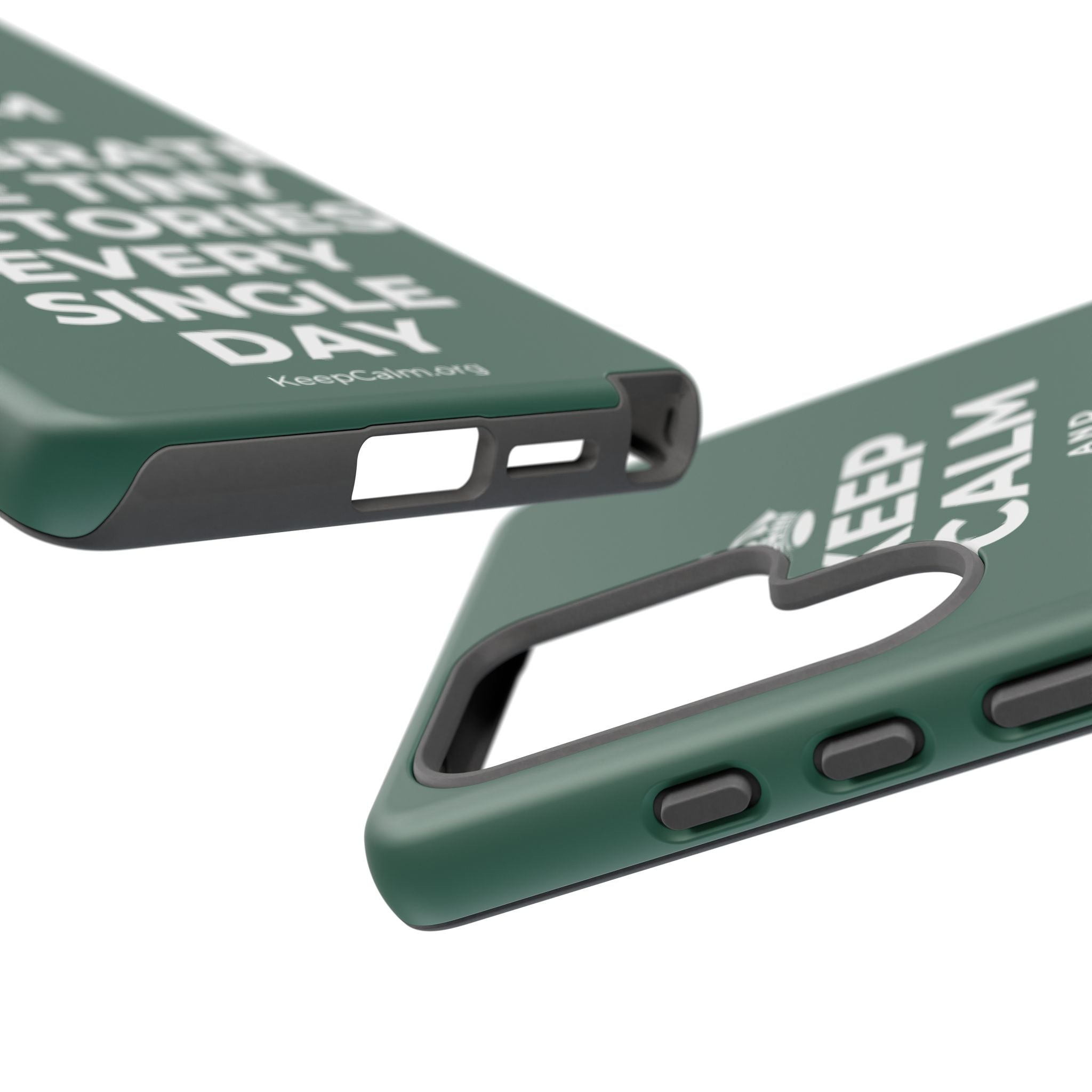 KEEP CALM AND CELEBRATE THE TINY VICTORIES EVERY SINGLE DAY Phone Case