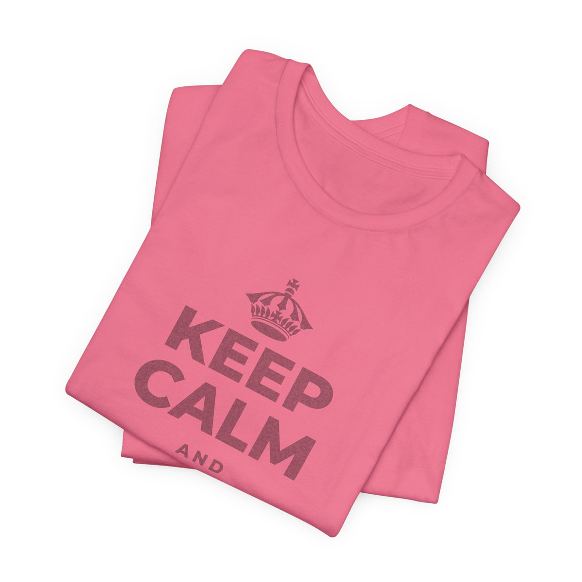 KEEP CALM AND START ANYWAY T-Shirt (Military Green–Autumn)