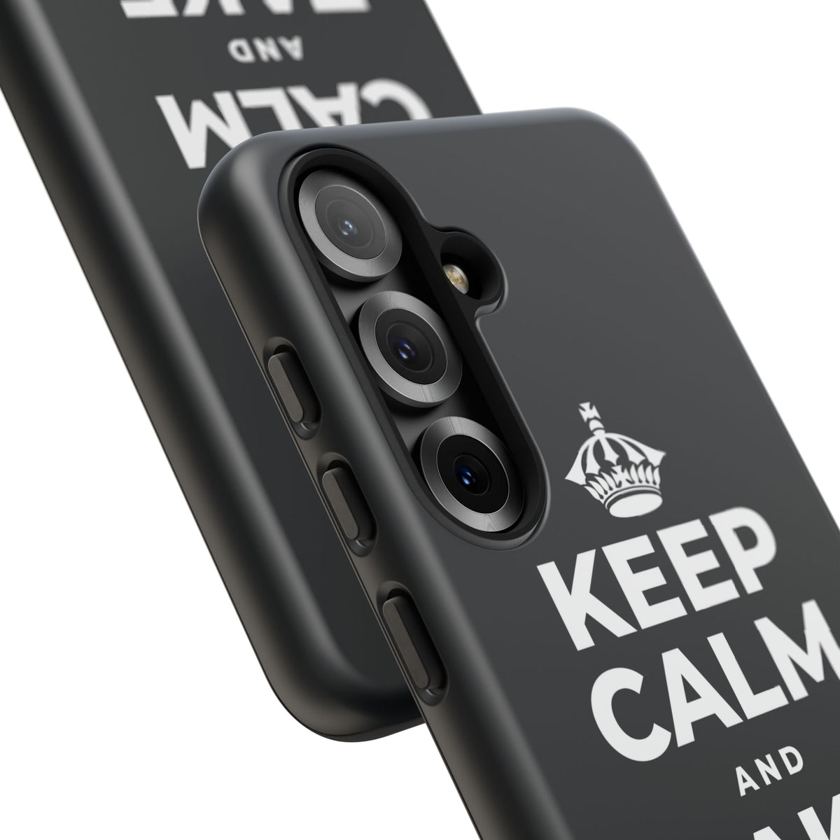 KEEP CALM AND TAKE THE LEAP Phone Case (Dark)