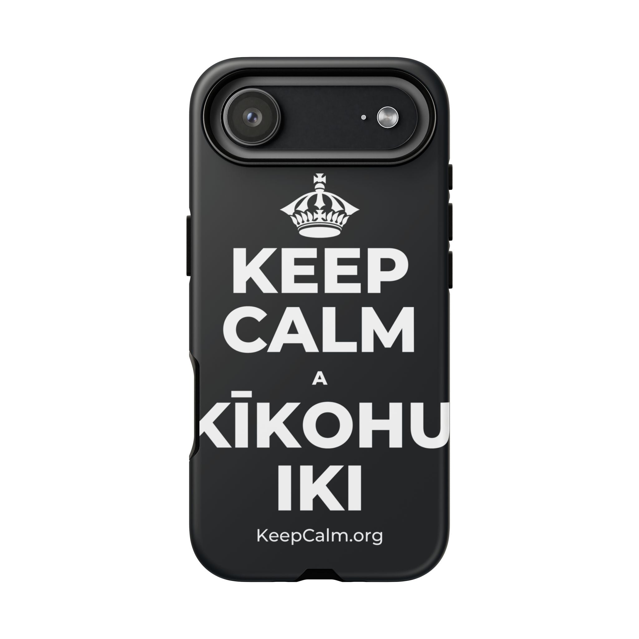 KEEP CALM A KĪKOHU IKI Phone Case (Dark)
