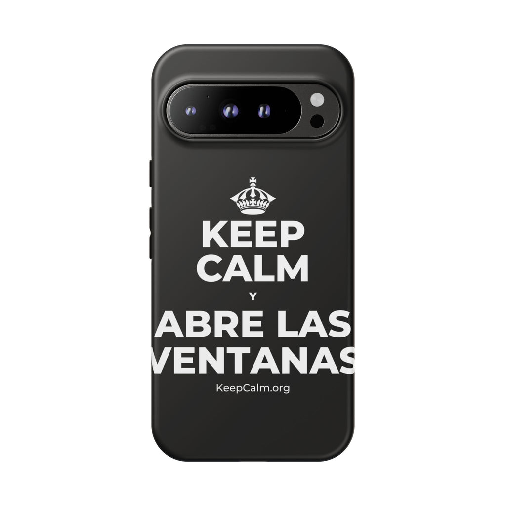 KEEP CALM Y ABRE LAS VENTANAS Phone Case