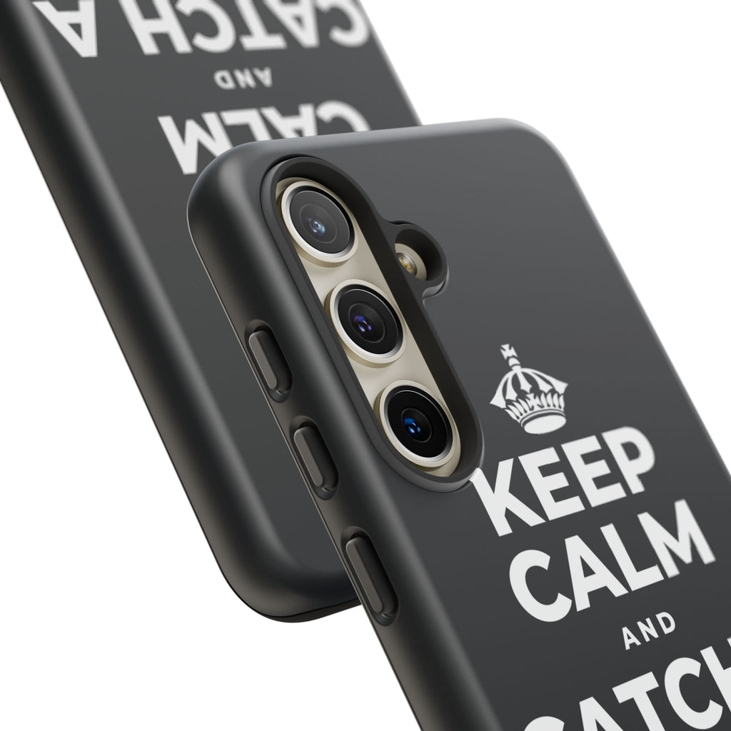 KEEP CALM AND CATCH A SEA BREEZE Phone Case (Dark)