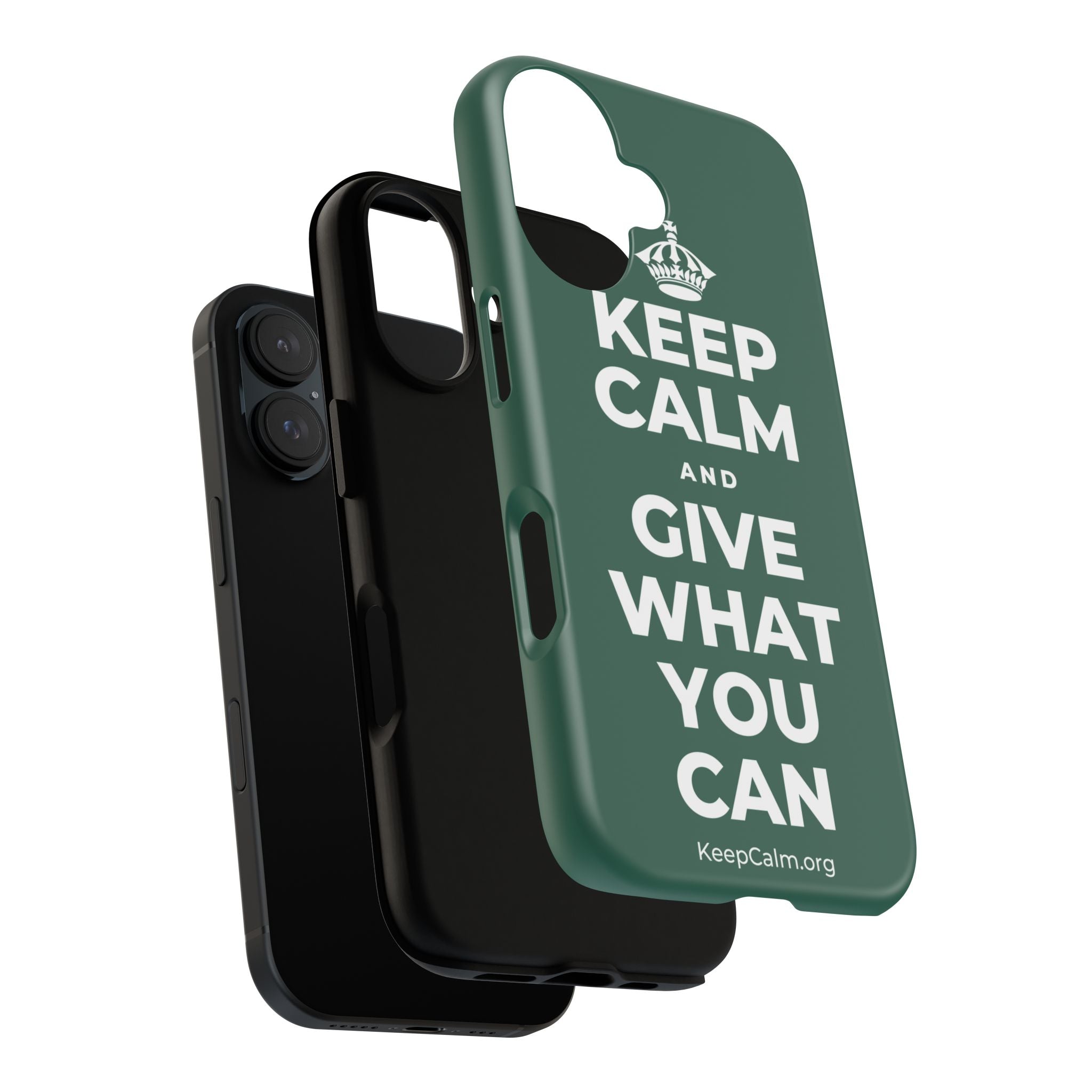 KEEP CALM AND GIVE WHAT YOU CAN Phone Case