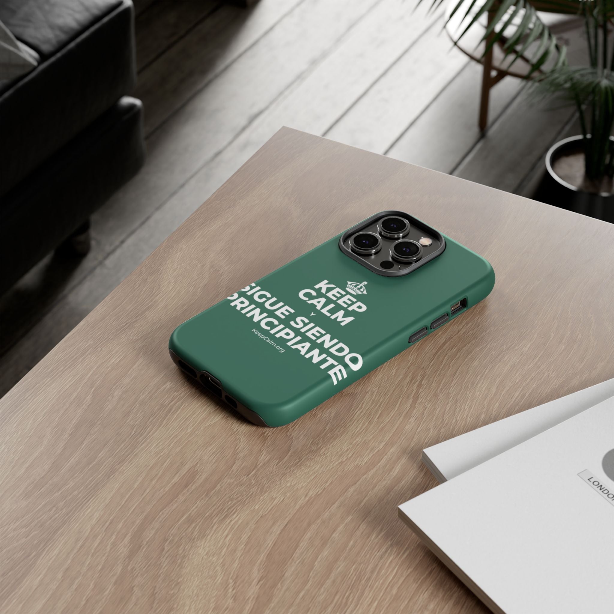 KEEP CALM Y SIGUE SIENDO PRINCIPIANTE Phone Case