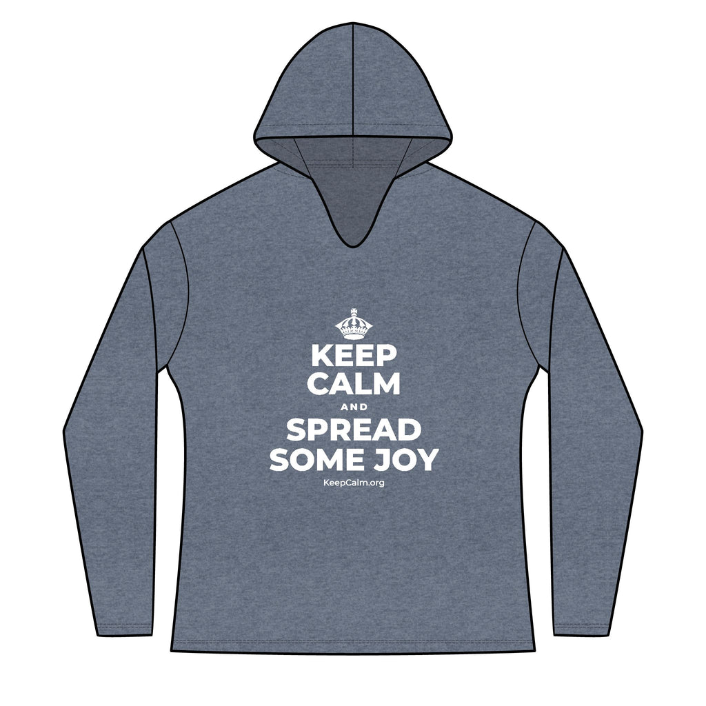 KEEP CALM AND SPREAD SOME JOY Women's Long Sleeve Hoodie