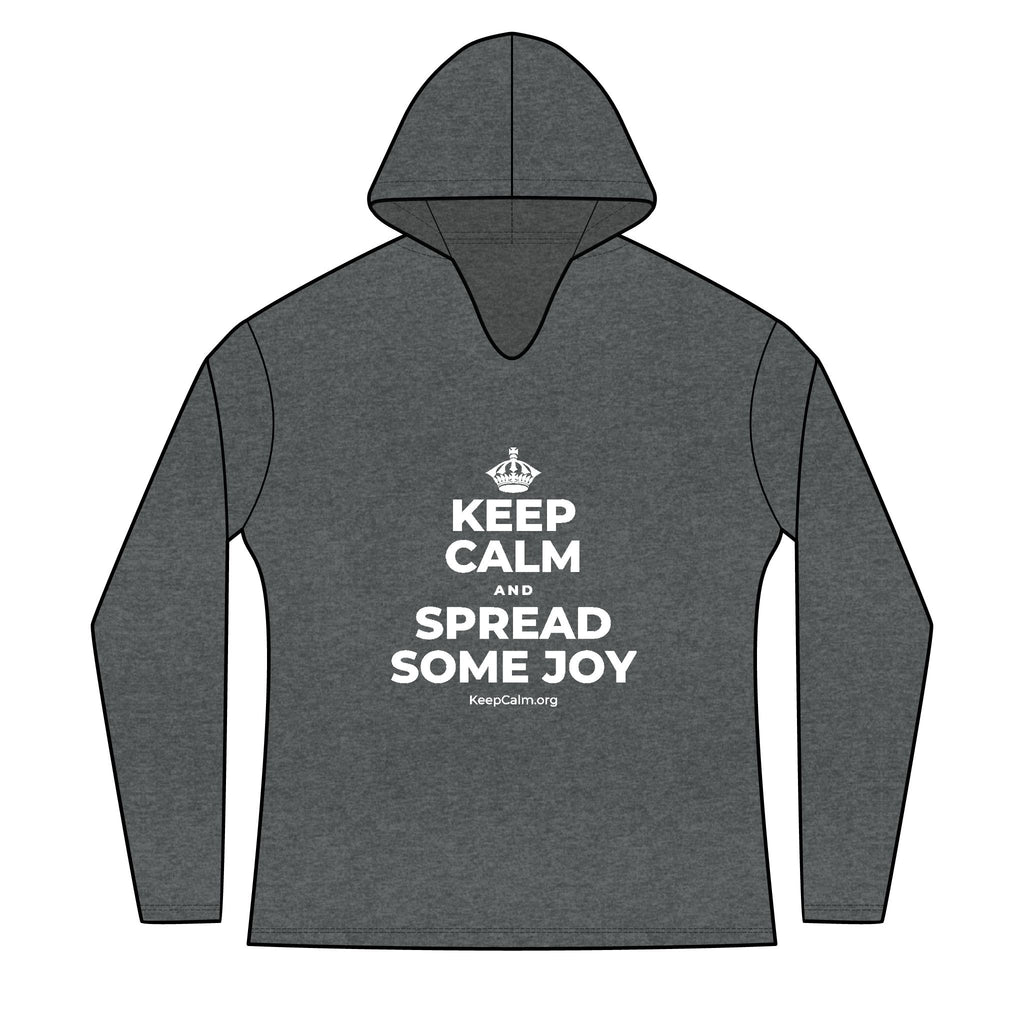 KEEP CALM AND SPREAD SOME JOY Women's Long Sleeve Hoodie