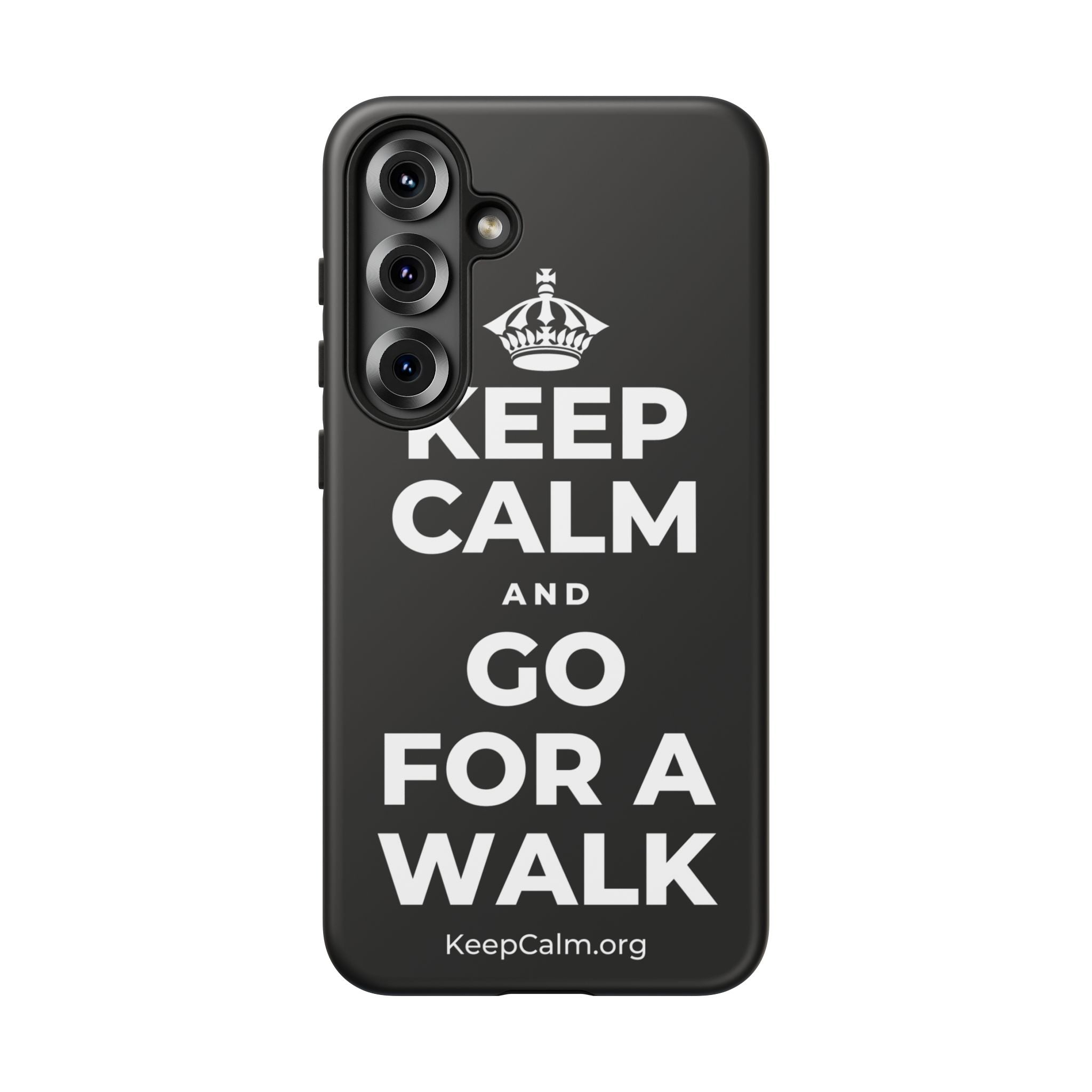 KEEP CALM AND GO FOR A WALK Phone Case