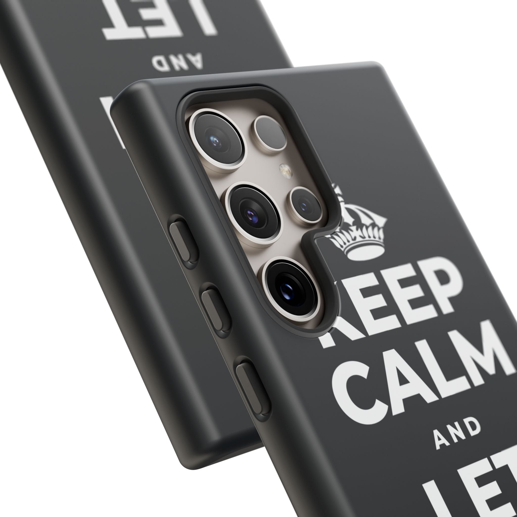 KEEP CALM AND LET LOVE LIVE Phone Case (Dark)