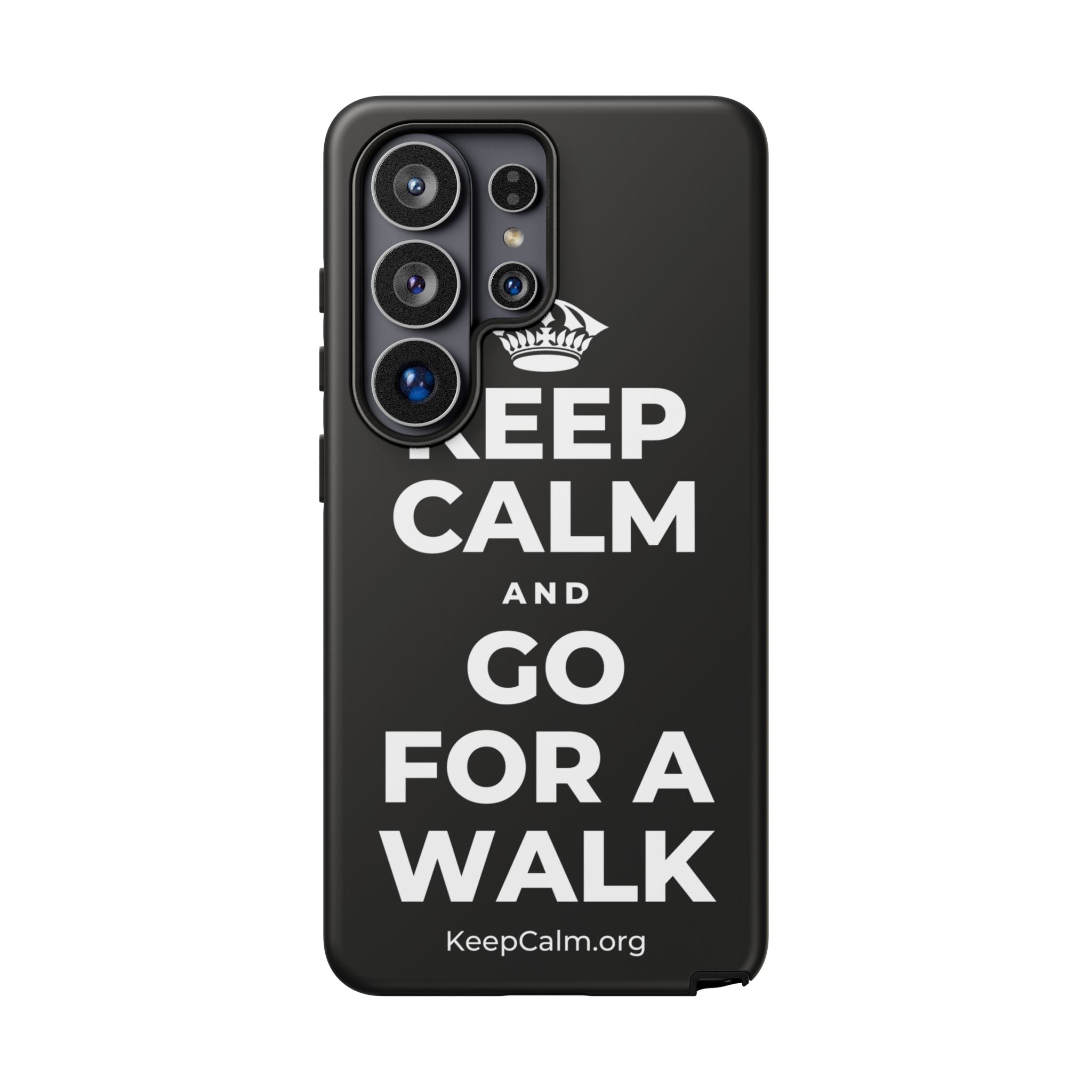 KEEP CALM AND GO FOR A WALK Phone Case