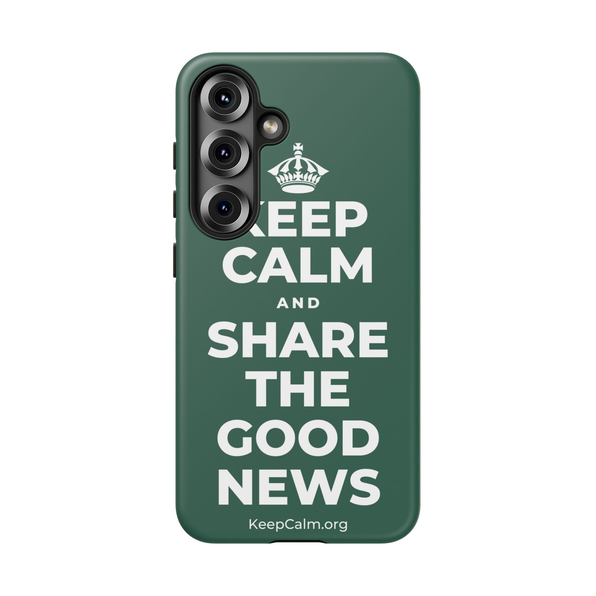 KEEP CALM AND SHARE THE GOOD NEWS Phone Case