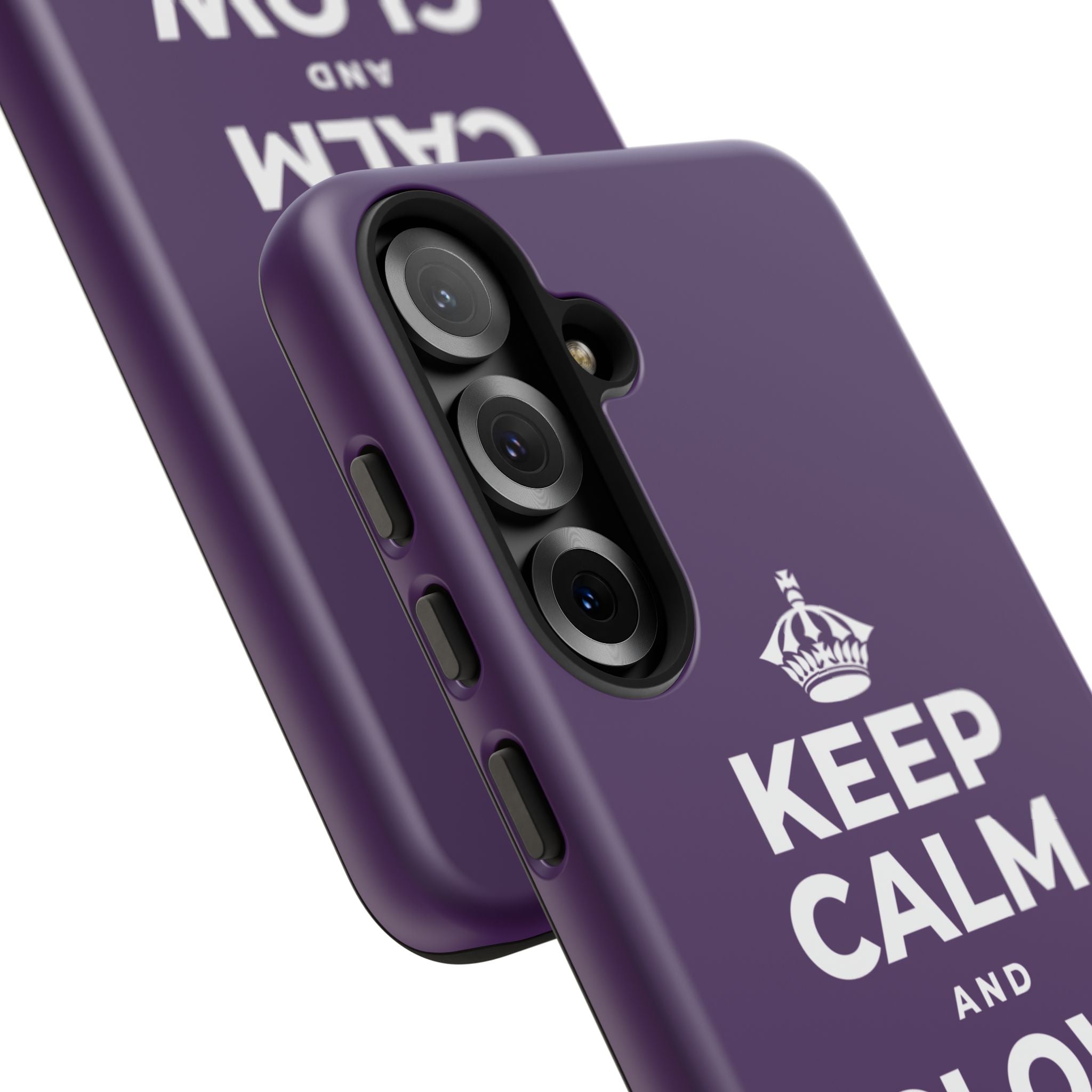 KEEP CALM AND GLOW TOGETHER Phone Case