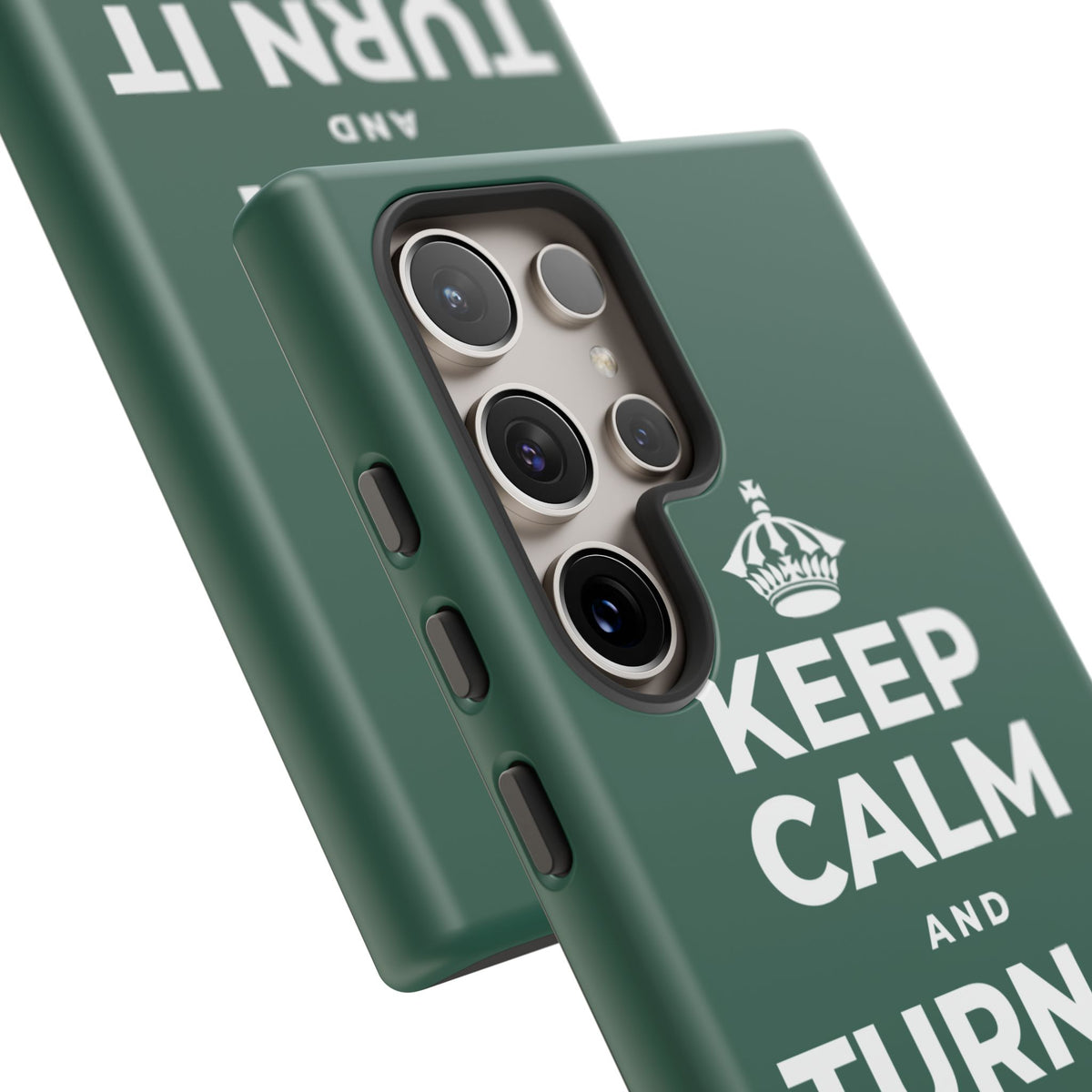 KEEP CALM AND TURN IT ALL THE WAY UP Phone Case
