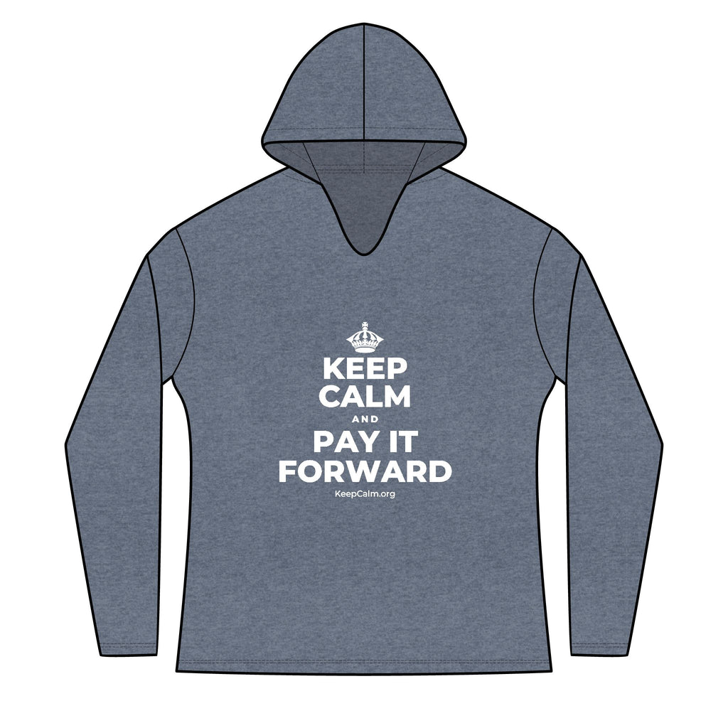 KEEP CALM AND PAY IT FORWARD Women's Long Sleeve Hoodie