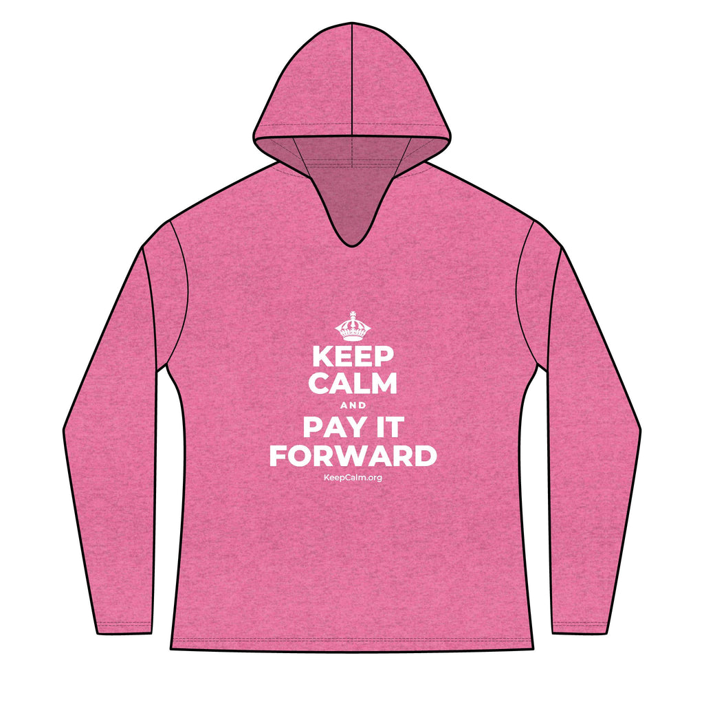 KEEP CALM AND PAY IT FORWARD Women's Long Sleeve Hoodie