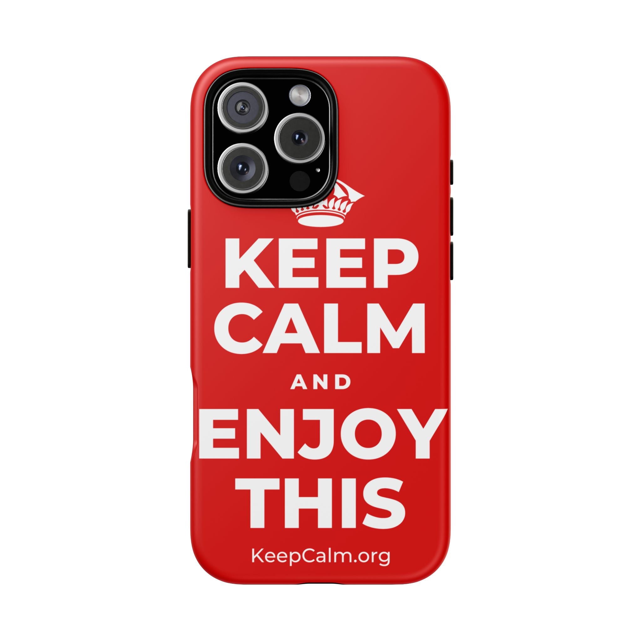 KEEP CALM AND ENJOY THIS Phone Case