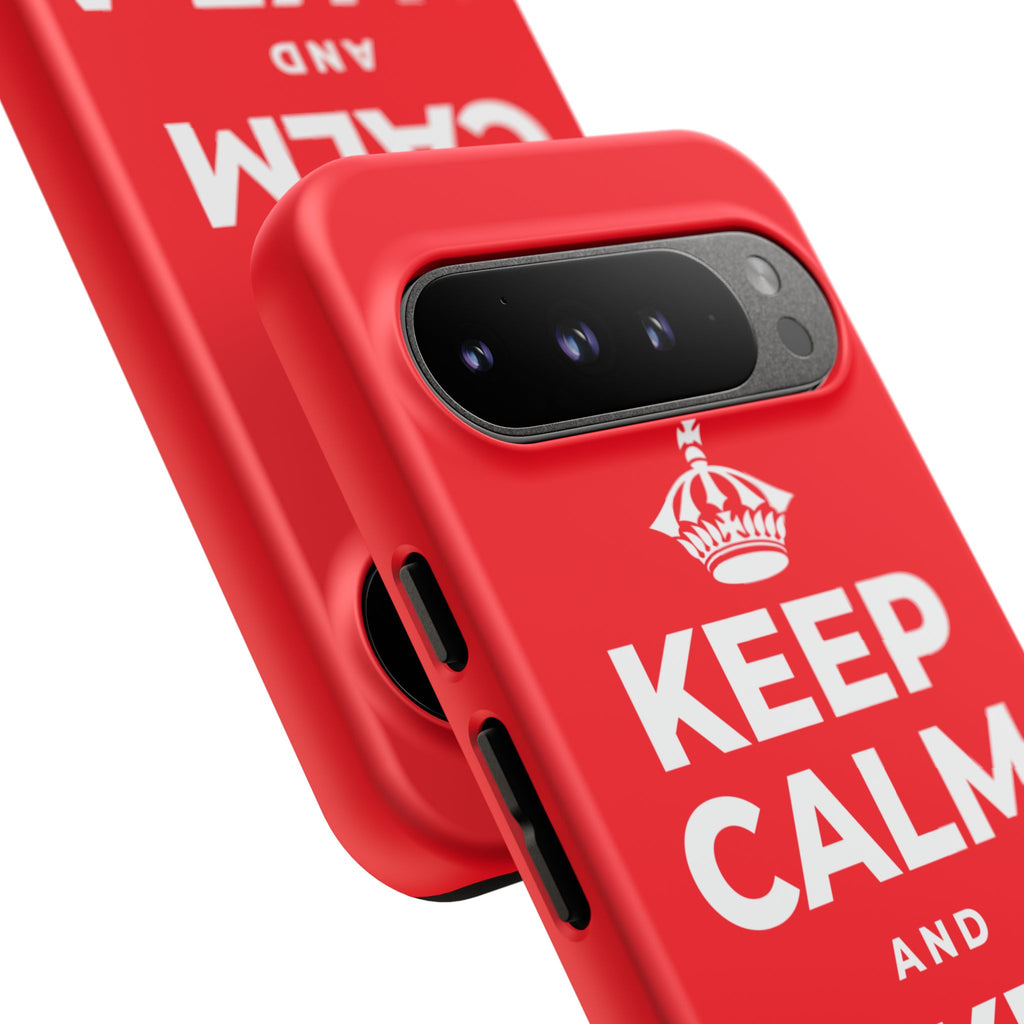 KEEP CALM AND TAKE A BREATH Phone Case