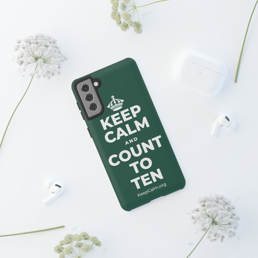KEEP CALM AND COUNT TO TEN Phone Case