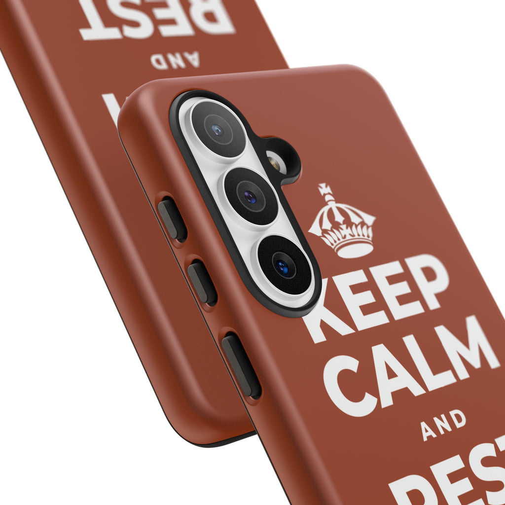 KEEP CALM AND REST YOUR EYES Phone Case