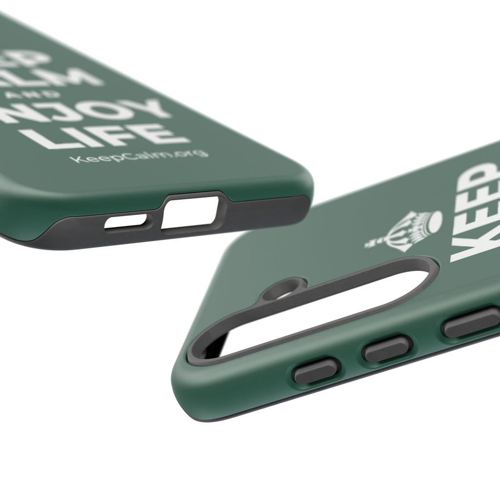 KEEP CALM AND ENJOY LIFE Phone Case