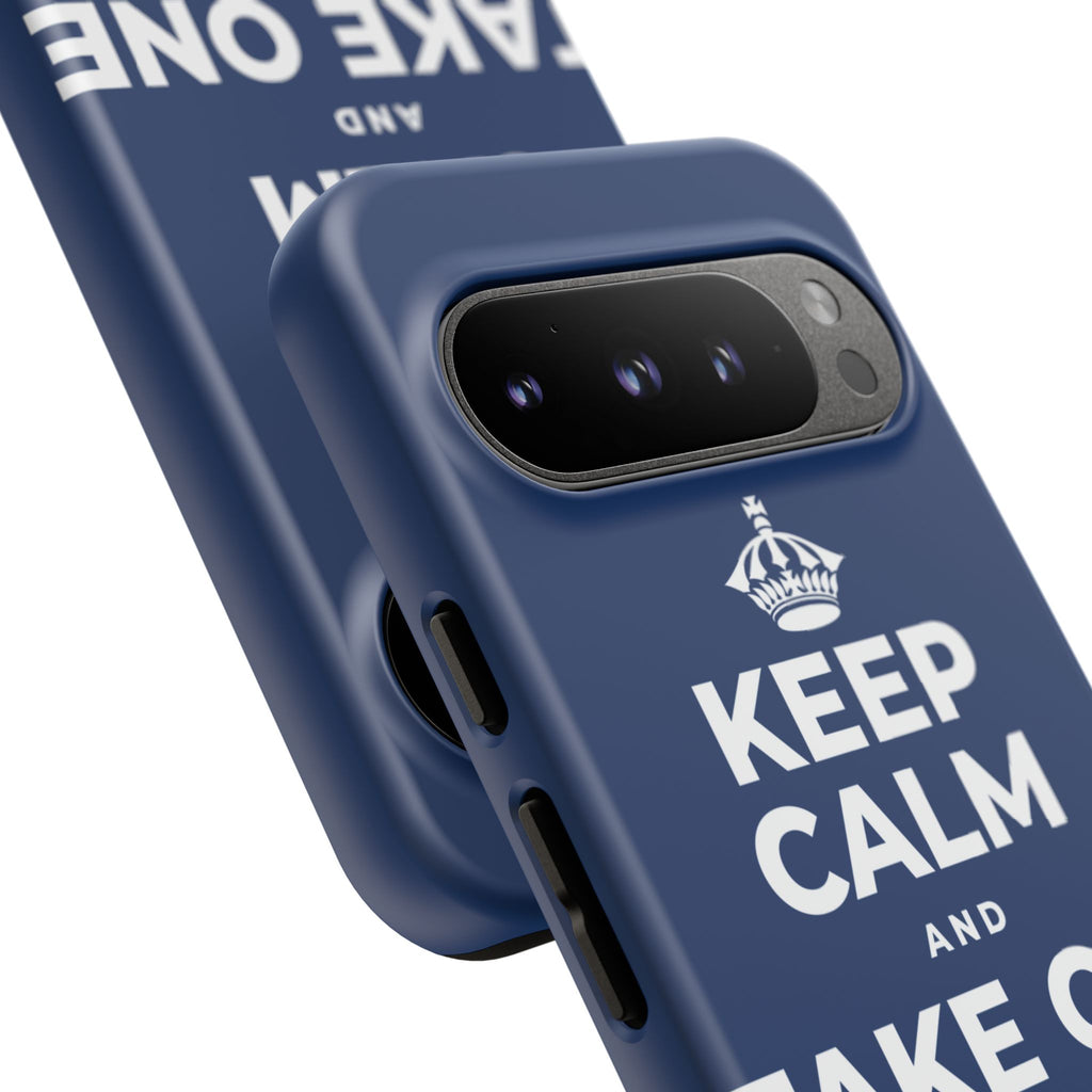 KEEP CALM AND TAKE ONE GOOD DAY AT A TIME Phone Case