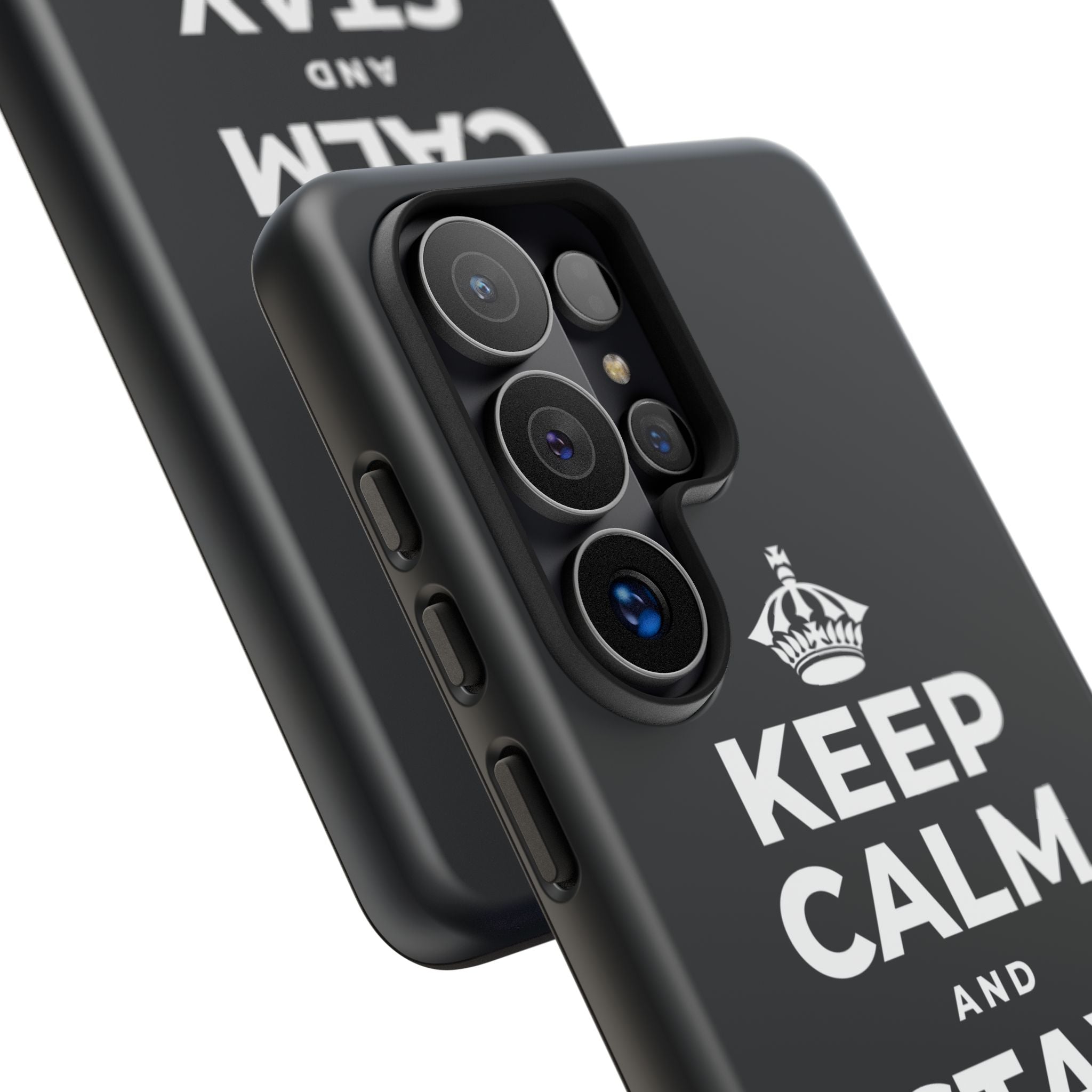 KEEP CALM AND STAY FEARLESS Phone Case (Dark)