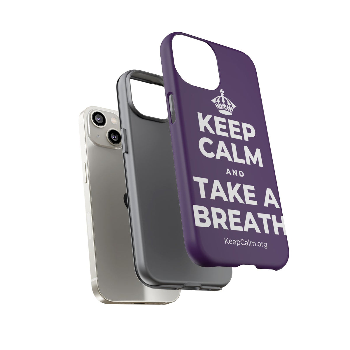 KEEP CALM AND TAKE A BREATH Phone Case