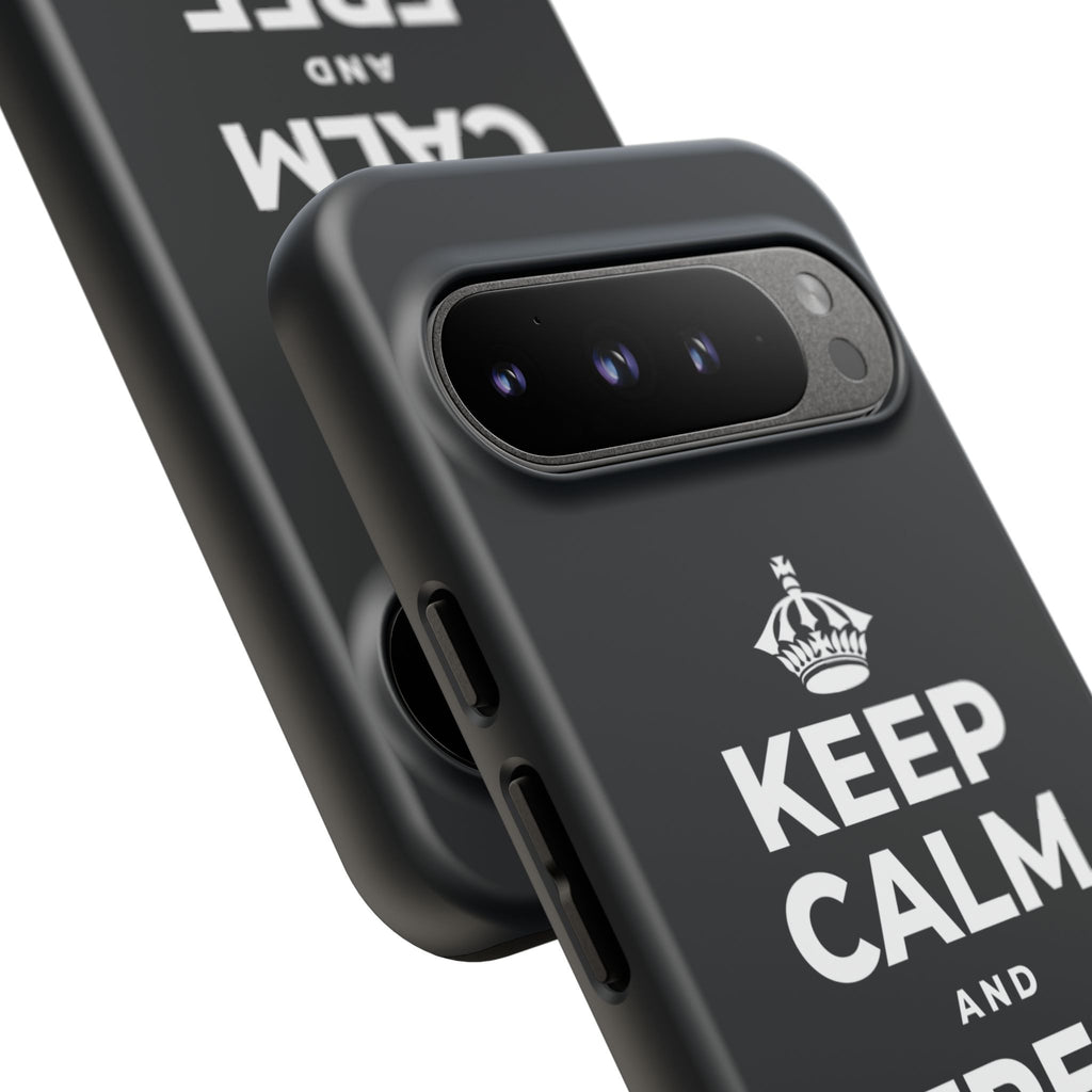 KEEP CALM AND FREE YOURSELF Phone Case (Dark)