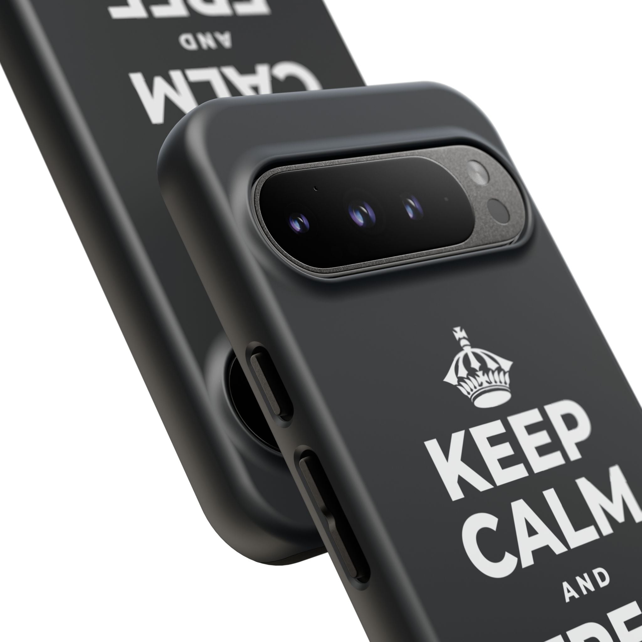 KEEP CALM AND FREE YOURSELF Phone Case (Dark)