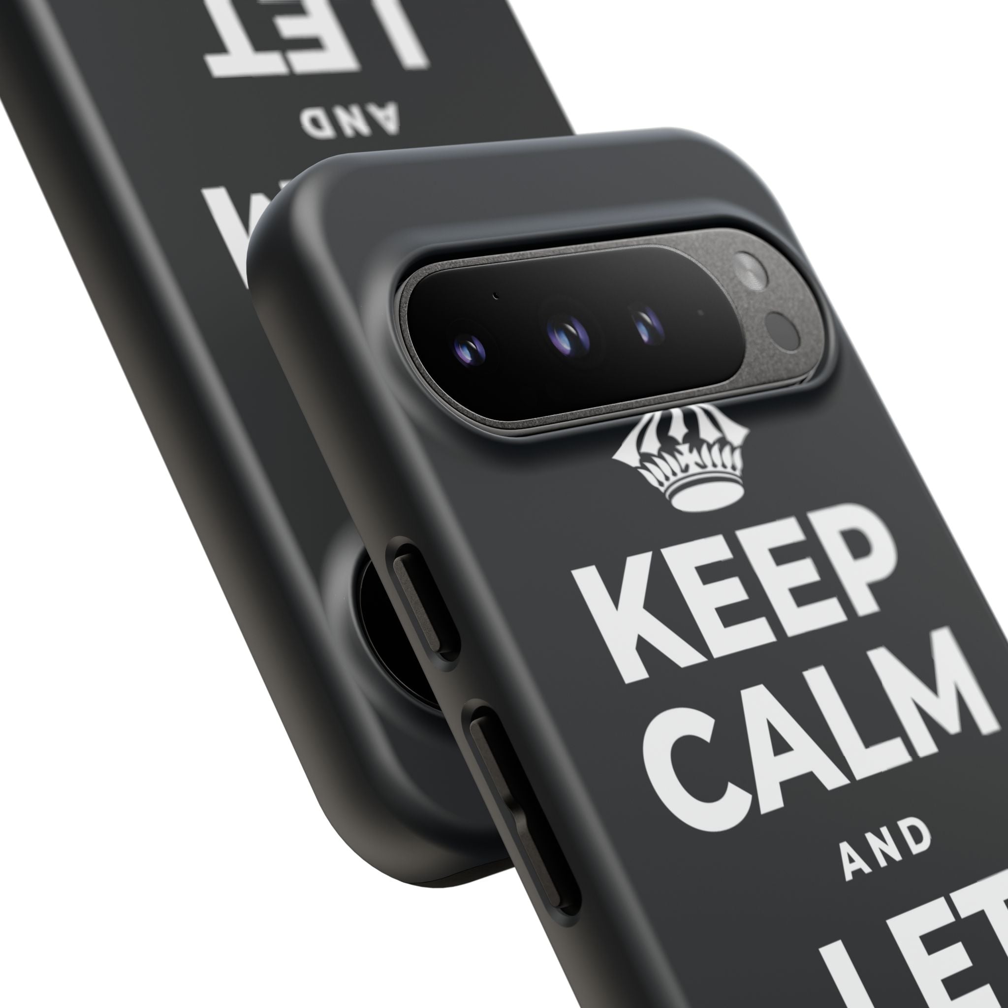 KEEP CALM AND LET LOVE LIVE Phone Case (Dark)