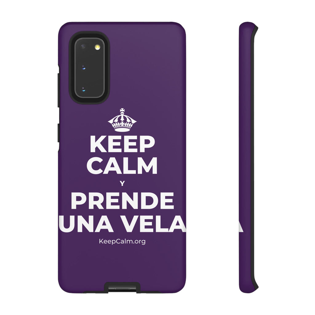 KEEP CALM Y PRENDE UNA VELA Phone Case