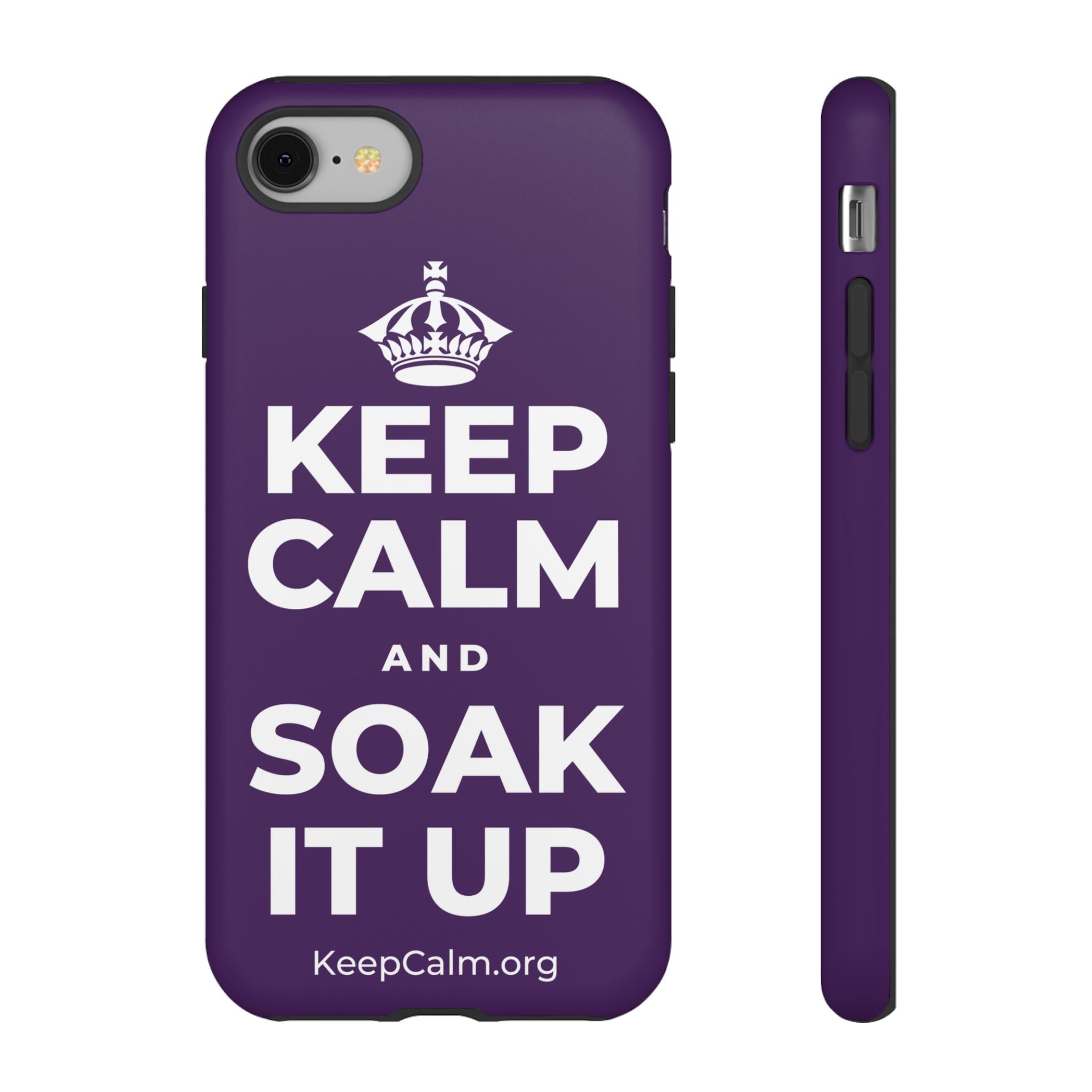 KEEP CALM AND SOAK IT UP Phone Case