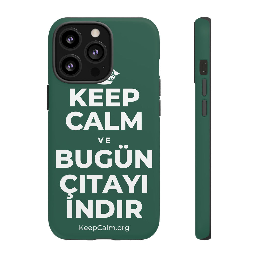 KEEP CALM VE BUGÜN ÇITAYI INDIR Phone Case