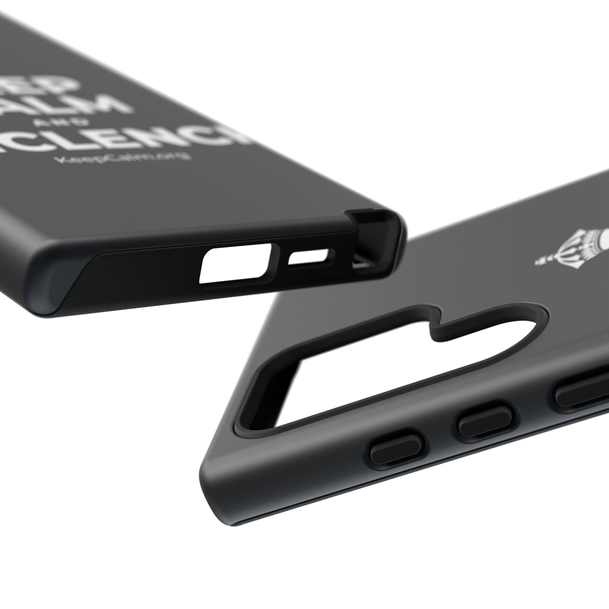 KEEP CALM AND UNCLENCH Phone Case (Dark)