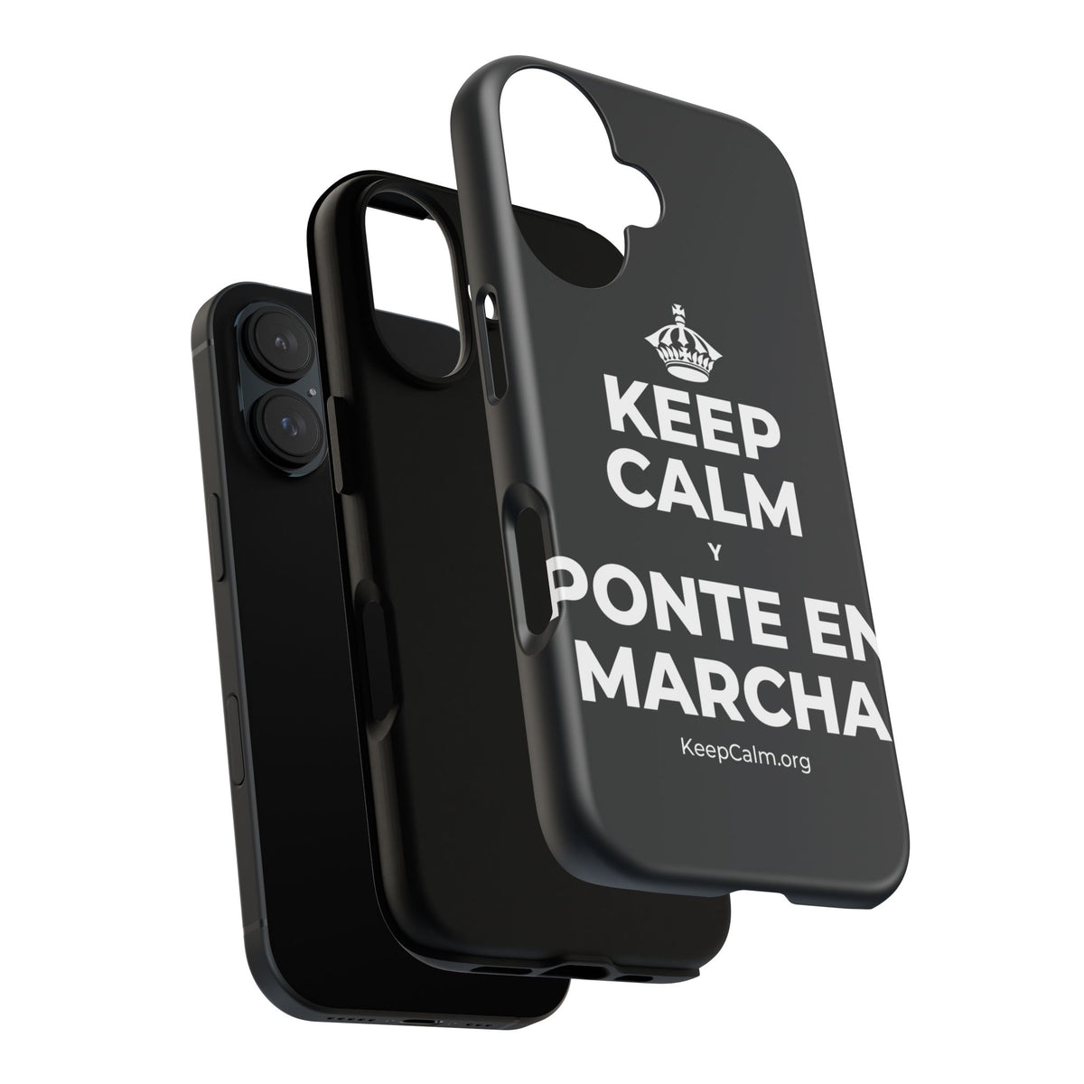 KEEP CALM Y PONTE EN MARCHA Phone Case (Dark)