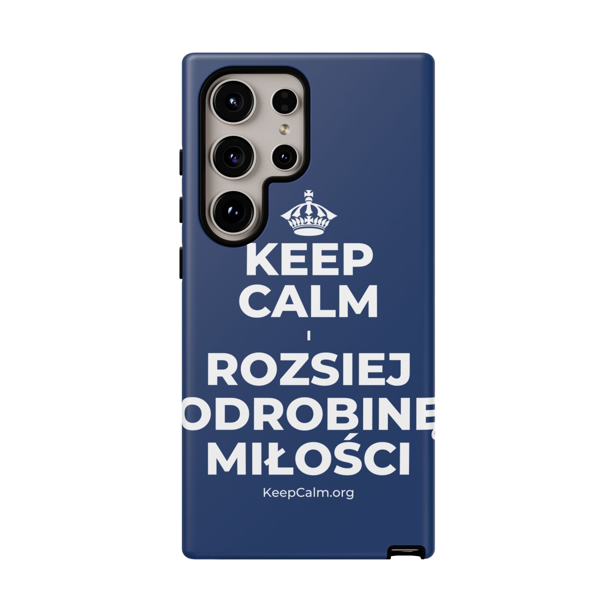 KEEP CALM I ROZSIEJ ODROBINĘ MIŁOŚCI Phone Case