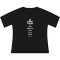 KEEP CALM AND بگذار اشتباه‌ها به تو درس بدهند Women's Raglan Tee