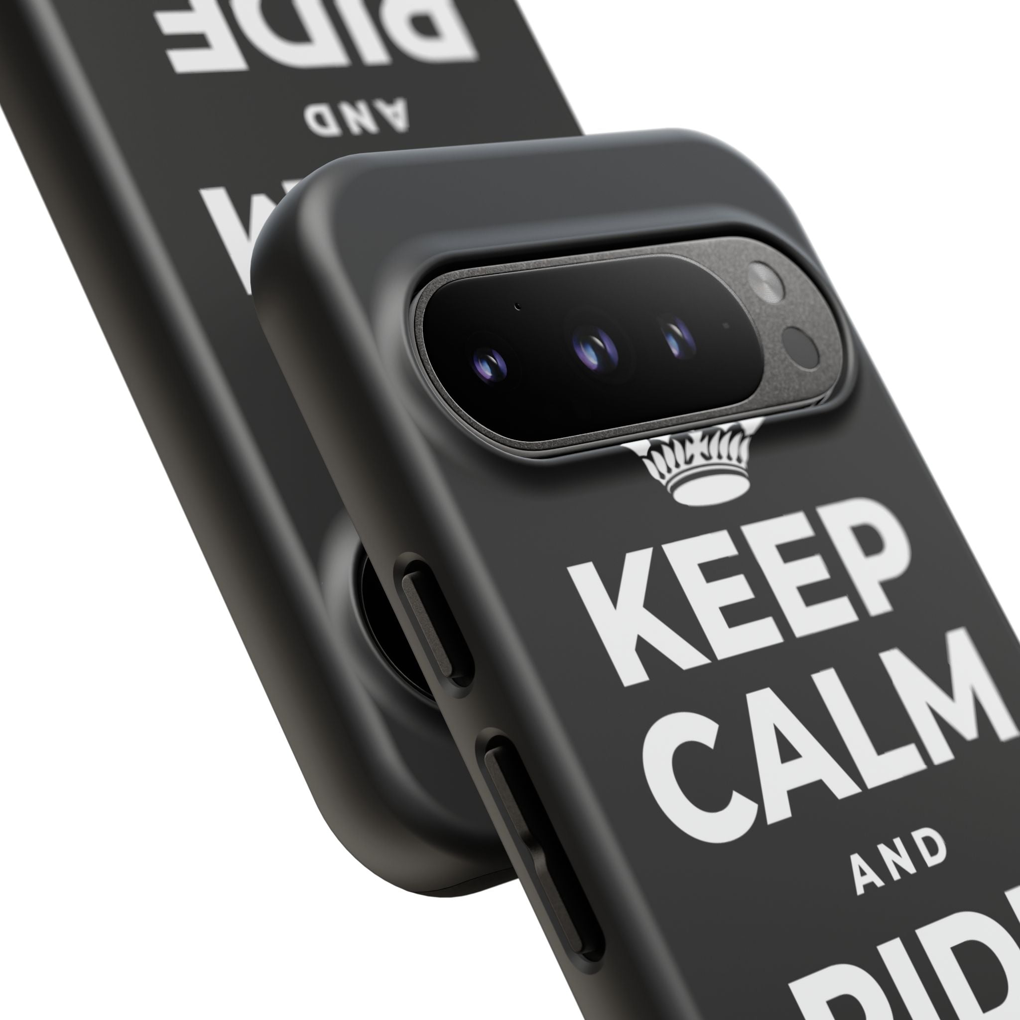 KEEP CALM AND RIDE THE WAVE Phone Case