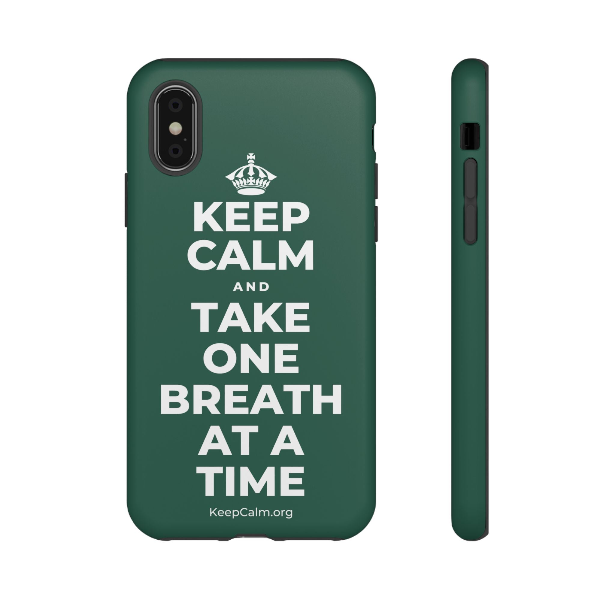KEEP CALM AND TAKE ONE BREATH AT A TIME Phone Case