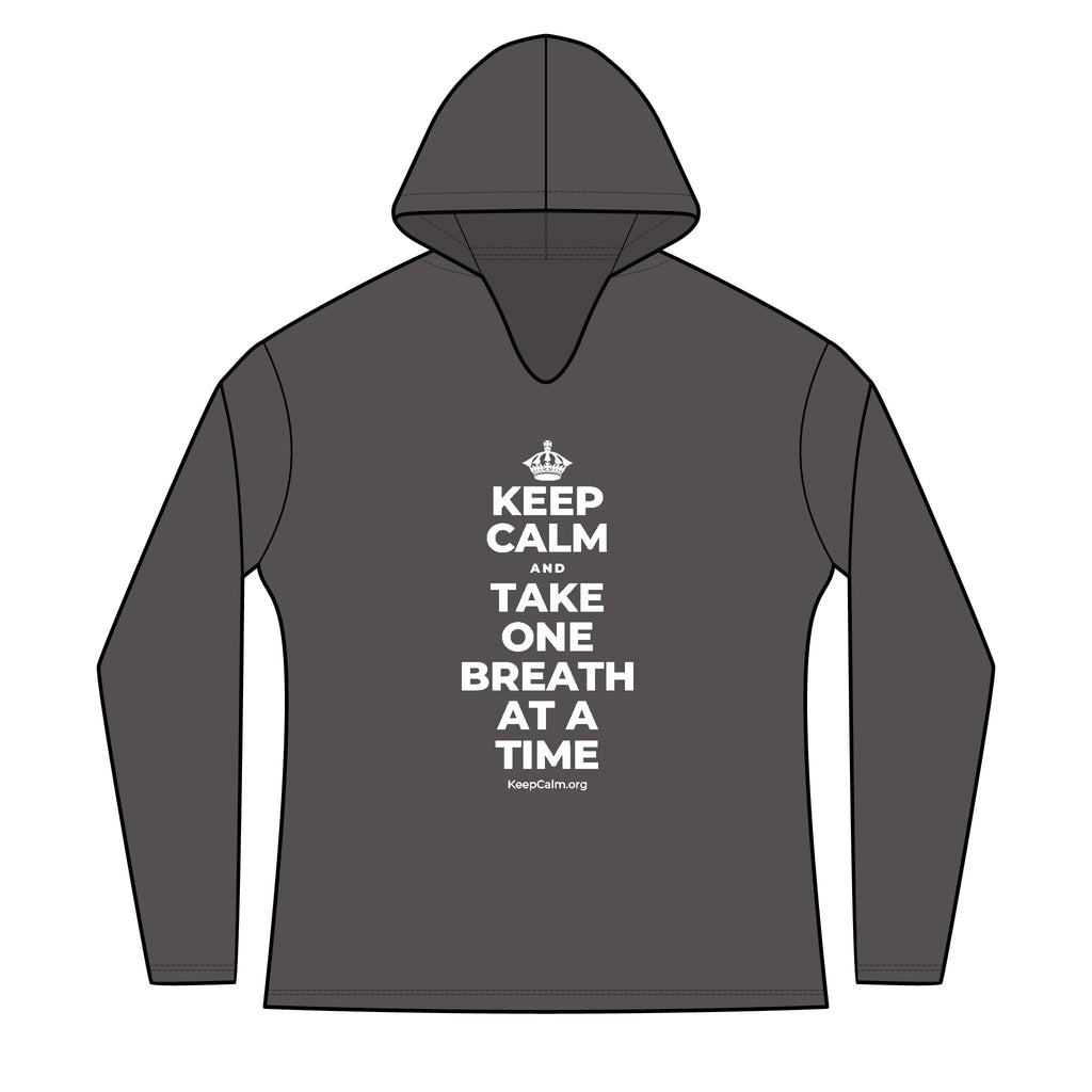 KEEP CALM AND TAKE ONE BREATH AT A TIME Women's Long Sleeve Hoodie