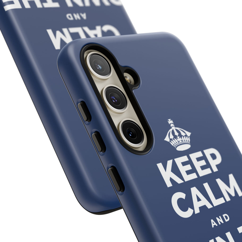 KEEP CALM AND OWN THE NIGHT Phone Case