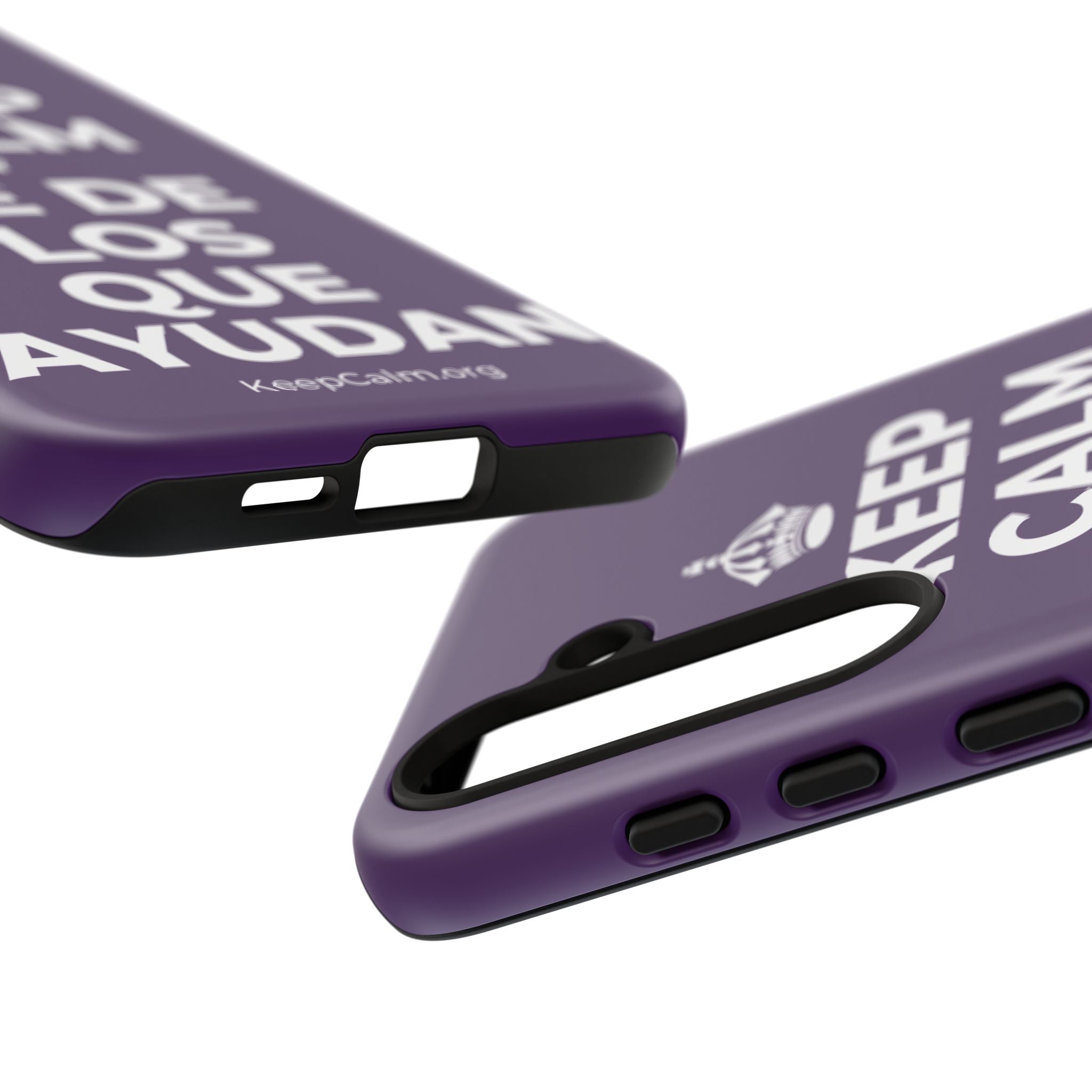 KEEP CALM Y SÉ DE LOS QUE AYUDAN Phone Case