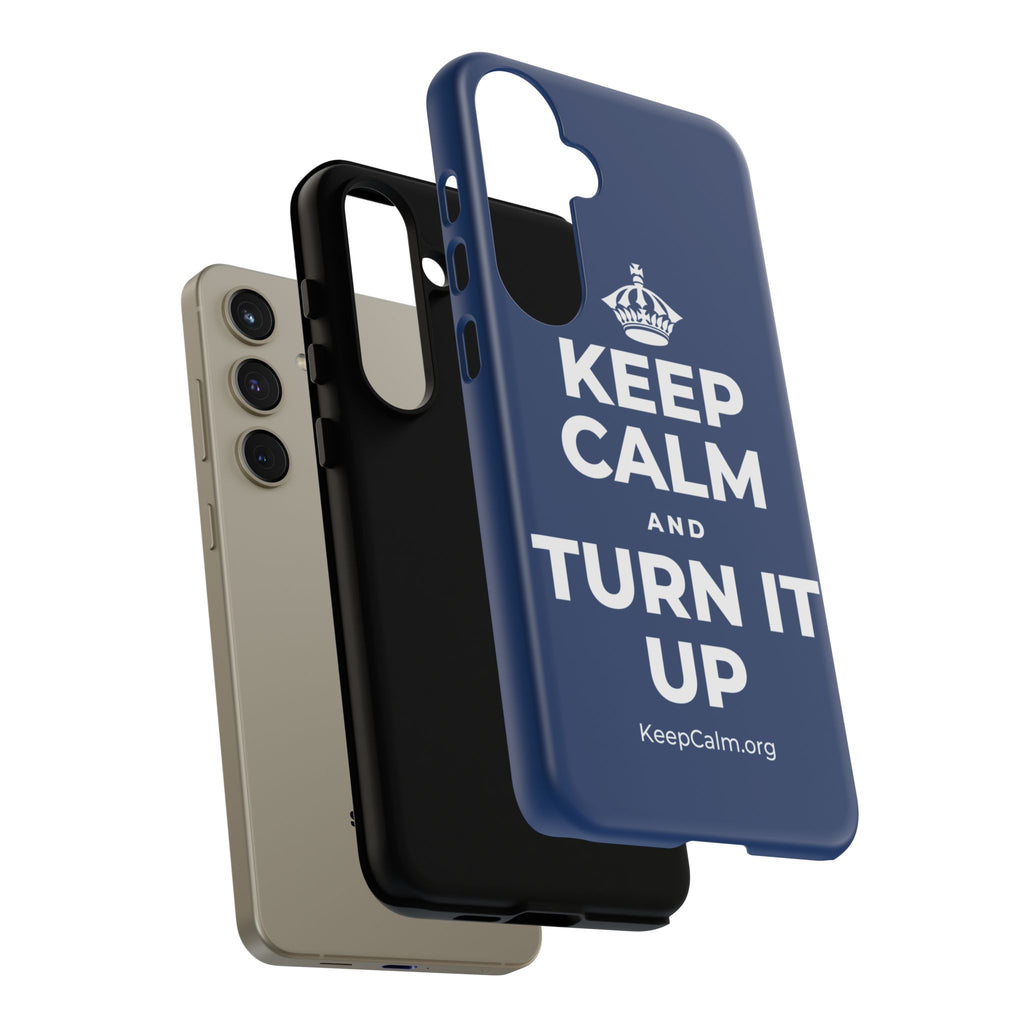 KEEP CALM AND TURN IT UP Phone Case