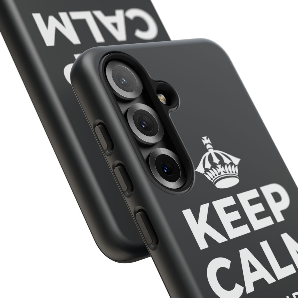 KEEP CALM AND OWN IT Phone Case (Dark)